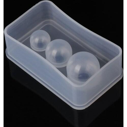 Silicone Mold Mirror Craft DIY Jewelry Making Universe Ball UV Resin Cake Decor