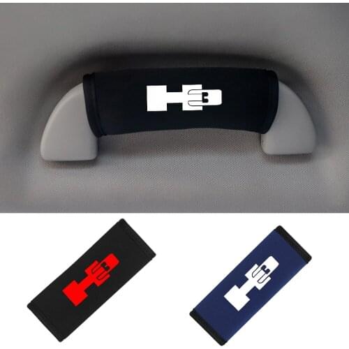Stylish auto interior roof handrail protector cover for Hummer H3