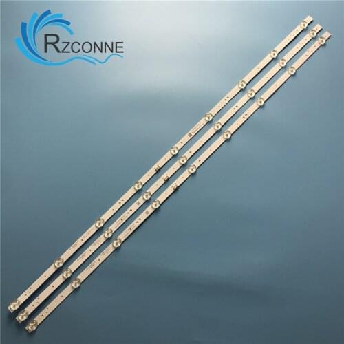 LED Backlight strip 9 lamp for Skyworth 43'' TV APT-LB17076-43-1.3 43E2A 43F5 43X6 43G2A 43K5C 43E382W 7779-643000-D220