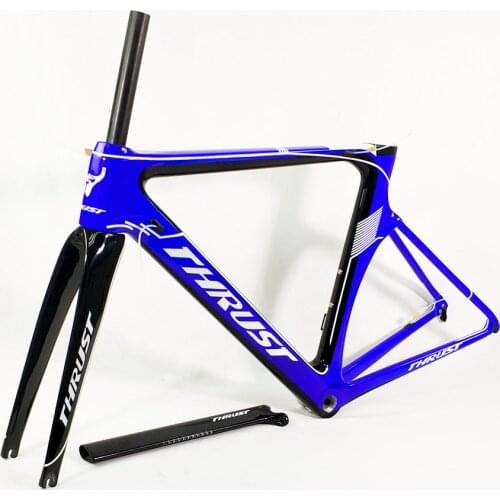 T1000 Carbon Road Frame 56 Bicycle Carbon Frame 48 50 52 54 56cm Green Orange Black White Yellow Carbon Road Frame Glossy/Mattle