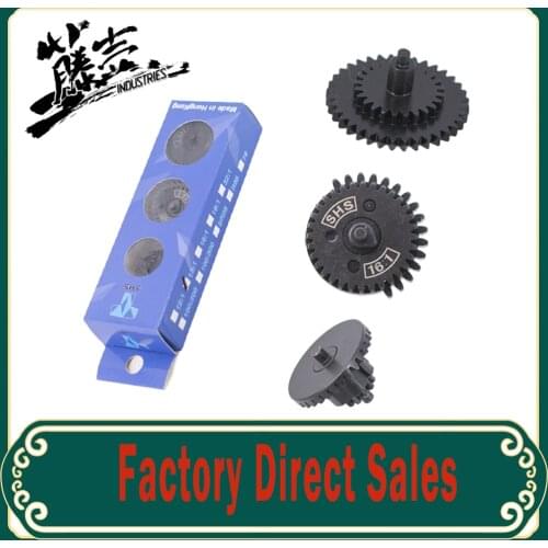 Tactical CNC Steel Cut Gear 13:1 16:1 18:1 12:1 32:1 High Speed Gear Set For Ver.2/3 AEG/GBB Airsoft Gearbox Hunting Accessories