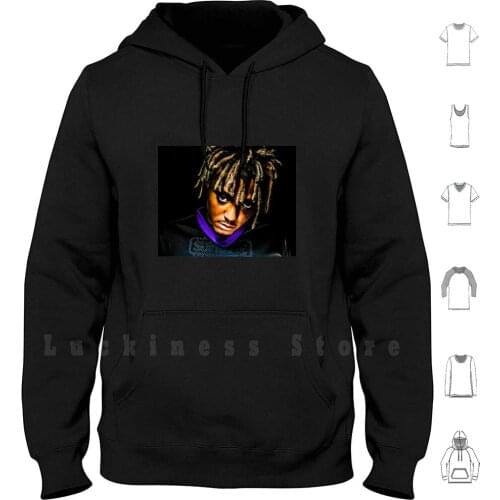 Juice Wrld Hoodies Long Sleeve Juice World Wrld Wrd Rap American Us Music Song Singer Young Death Album