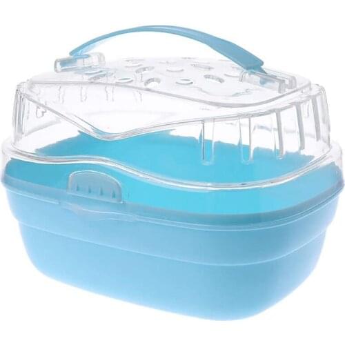 Carno Pet Products Hamster Cage Pet Outdoor Carrier Portable Small Animal Guinea Pig Go Out Box