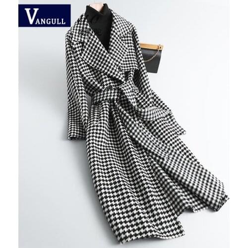 Vangull Womens Black Coats