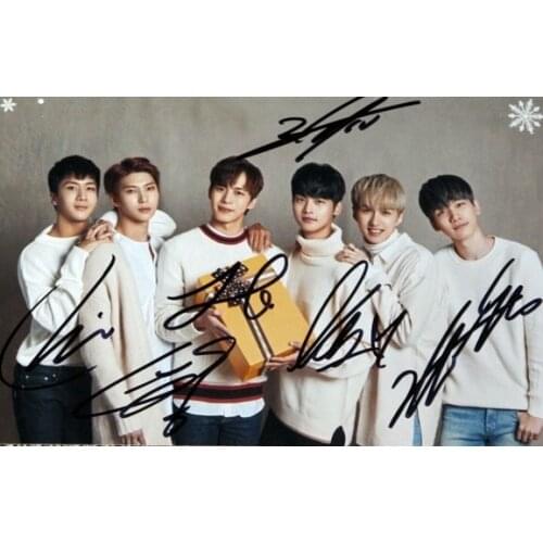 VIXX autographed signed with pen photo picture 4*6inches new korean freeshipping 11.2016 01