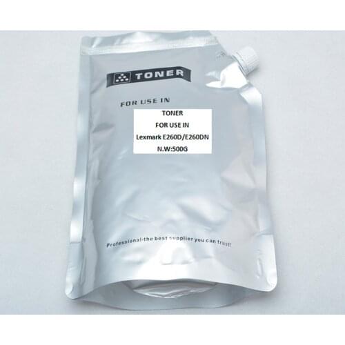 High quality! (3pieces/lot)Compatible Toner powder For Lexmarks E260D/E260DN/E360DN/E460DN