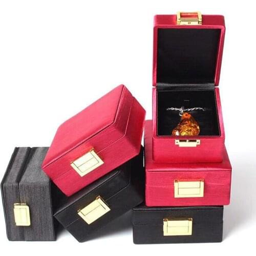 Xin Jia Yi Packaging Women 2 Layers Velvet Inside Jewelry Organizer Earring Bangle Bracelet Necklace And Rings Jewelry Box