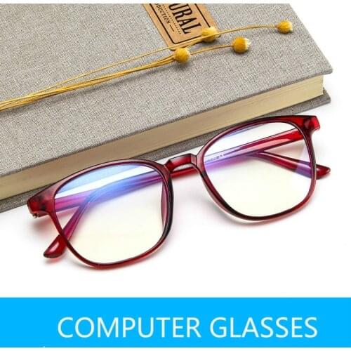 2019 Transparent Computer Glasses Women Men Spectacle Frame Anti Blue Ray Clear Lens Fashion Eyeglasses Oculos
