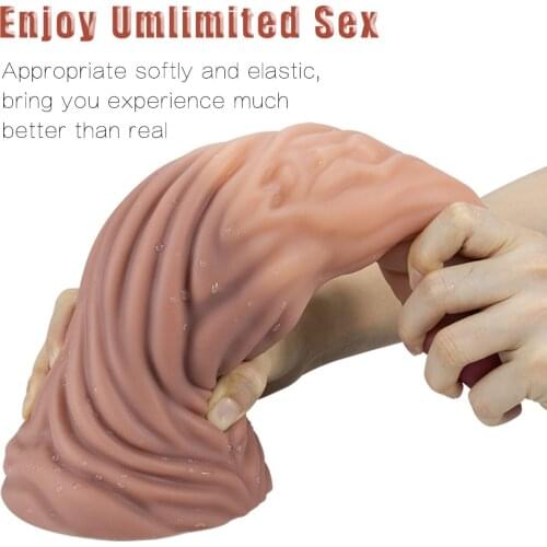 8.3cm Thick Huge Realistic Anal Dildo Penis Vagina G spot Simulate Anal Expansion Sex Toys for Women Man Big Butt Plugs Sex Shop