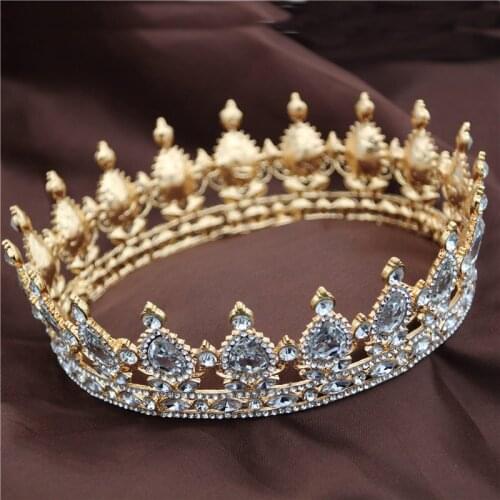 New Bridal Tiara Temperament Palace Set Diamond Hair Ornaments Princess Tiara Wedding Dress Accessories Accessories
