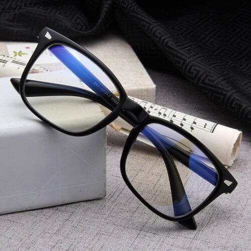 Anti Blue Ray Square Eyeglasses Women Men Retro Blue Light Block Womens Eye Glasses Frame Fashion Rectangle Computer Gafas 2020