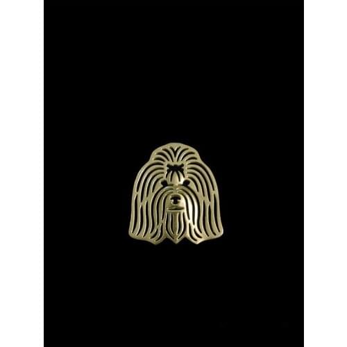 Trendy high quality personalized Coton de Tulear animal brooches men brooches fashion jewelry