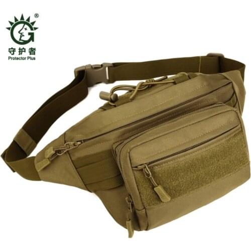 Male waist hip bag Protector Plus Camouflage Military Nylon leisure Sports Bag Military Kettle Bag Outdoor Running Hiking Bag