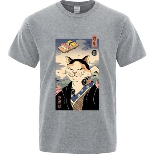 2021 New Cartoon Funny Pattern T Shirt Men Skin-Friendly Brand Streetwear Leisure Loose Clothes Harajuku Anime Man T-Shirts