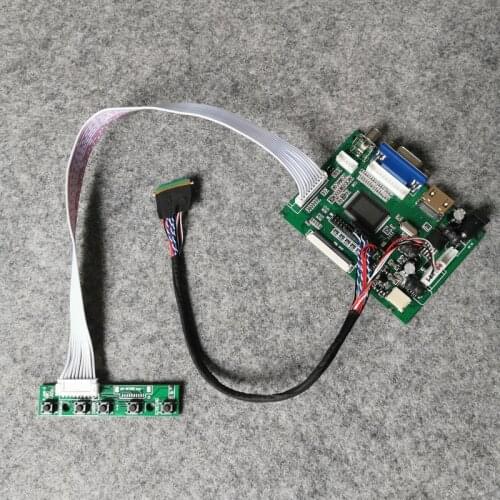 For BT140GW01/BT140GW02/BT140GW03/BT140GW04 screen LCD controller drive board 40-Pin LVDS Kit VGA+AV laptops 60Hz 1366*768