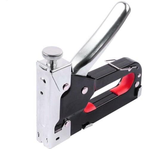 Manual 3-in-1 nail gun U-shaped T-shaped door type, multi-function, suitable for house decoration box binding, etc