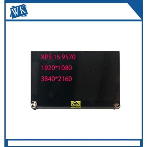 For For Dell XPS 15 9570 3840*2160 4K Touch Screen UHD/1920*1080 FHD Non-touch LED Digitize Display LCD Screen Assembly Case