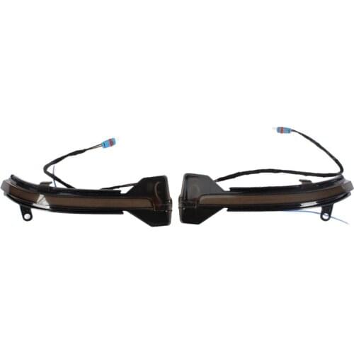 LED Turn Signal Light for -BMW 5 Series Dynamic Side Rear View Mirror Blinker Indicator 2Pcs