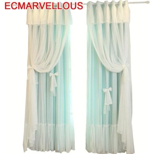 Blackout Bedroom Cocina Short Sheer Vorhang Cuisine Dormitorio Modernas Rideaux Pour Le Salon For Living Room Cortinas Curtains