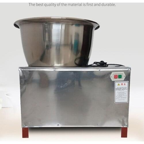 Electric Dough Kneading Machine Stainless Steel Dough Mixer Commercial Dough Machine Automatic Dough Mixer Labor-Saving 15KG