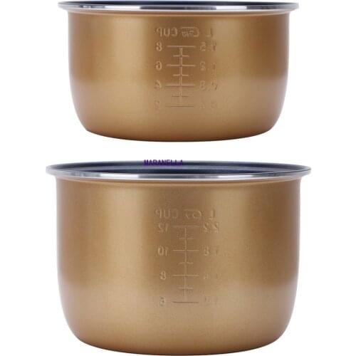 Cooker Liner Non Stick Interior Coated Inner Cooking Pot with Steamer Rice Spoon Measuring Cups Electric Rice Cooker Accessories