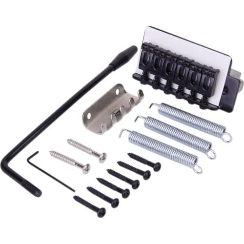 1 Set 6 String Guitar Tremolo Bridge Assembly for ST Guitar