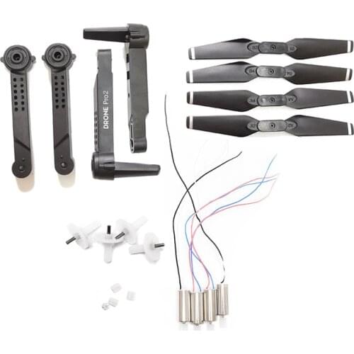 E99pro rc Drone spare parts motors engines e99 Quadcopter arm propeller blades gear