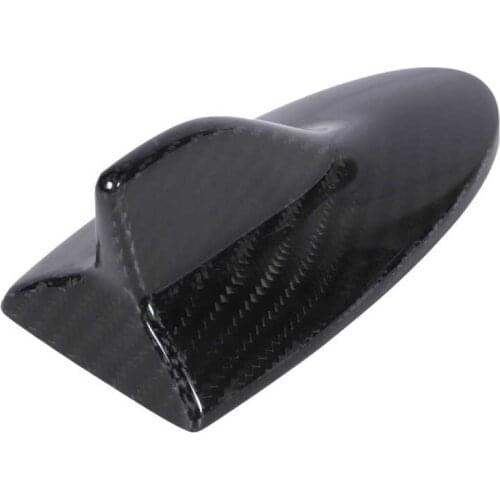 Carbon Fiber Roof Shark Fin Antenna Cover Trim Fit for Lexus LX 2012-2013 Car Decor Gloss Black Car Style