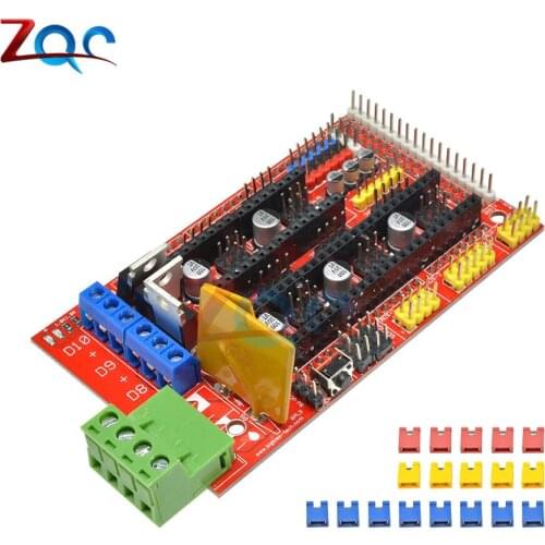 Multicolor RAMPS 1.4 3D printer control panel printer Controller Reprap Mendel RAMPS PRUSA for Arduino