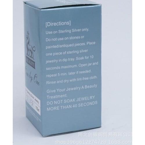 Gentle Jewelry Cleaner Solution Gold Silver Fine & Fashion Jewelry Cleaning E56C