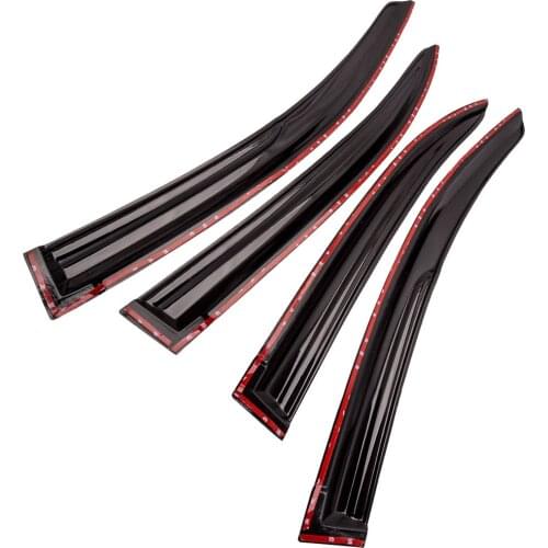 New Rain Guard Window Visors For honda Civic 4DR Mugen Style 2012-2015