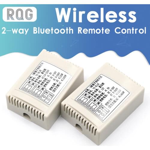 NEW 2-way Bluetooth control switch mobile phone remote control Bluetooth 4.0 relay APP wireless remote control IOT BL2K