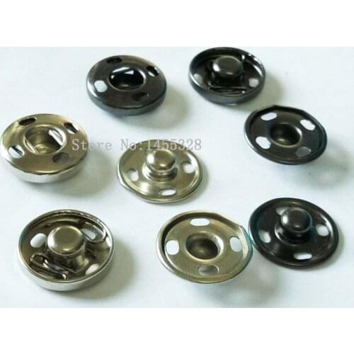 Wholesale 200 Set / Lot 15 mm bronze sewing the button press snap fastener metal 2016040102 Free Shipping