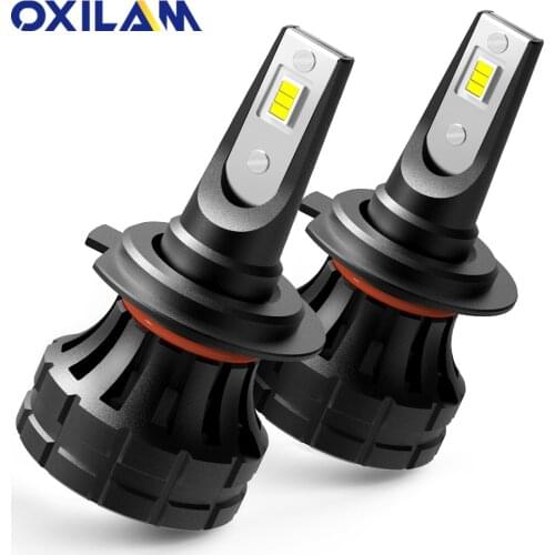 OXILAM LED H7 Car Headlight Bulbs LED H11 H8 9006 9005 H4 High Low Beam Auto Lights For Ford Focus EXI MT 2 3 Mk2 Mk3 2004 2005