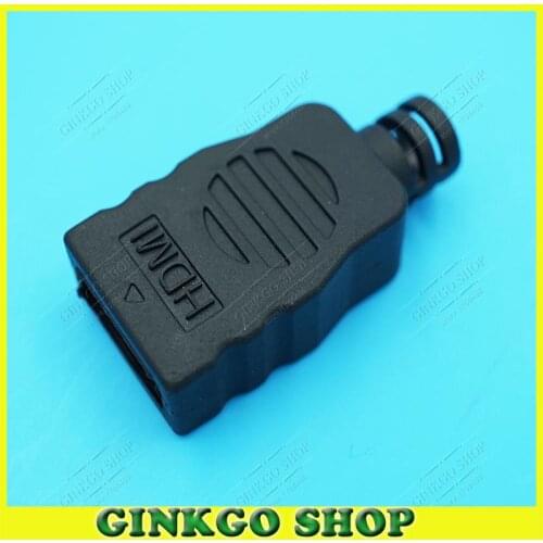 20pcs/lot Plastic Shell for HDMI-compatible male Jack 19pin Connector