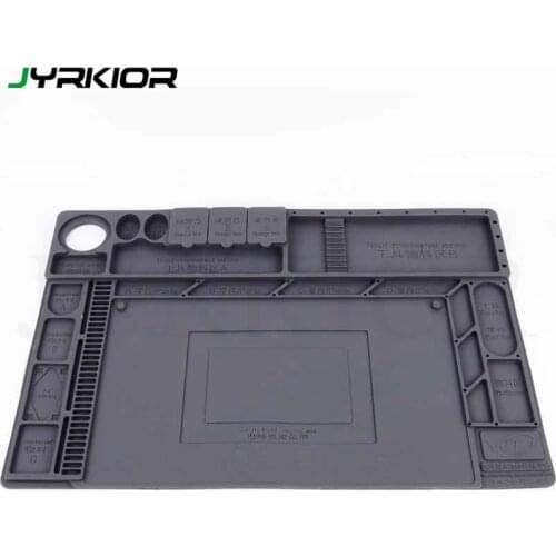 WL Soldering Repair Maintenance Platform Heat Insulation Silicone Station Pad Multifunction Electrical BGA Soldering Repair