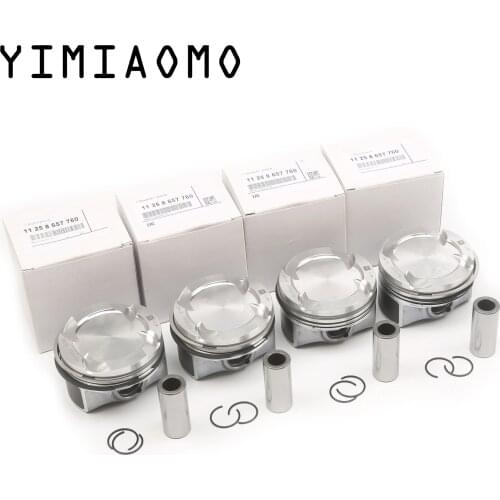 Piston Assembly B48 2.0L 4-Cylinder For BMW F20 120i F45 220i F34 320i G30 525i MINI F54 2.0T COOPER S 11258678931 11259468870