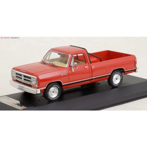 PREMIUM X 1:43 1987V DODGE RAM PICKUP RED Metal Diecast Alloy toy cars Model Vehicles For Children Boys gift hot