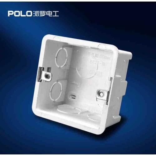 Wall Mounting Box 86 Internal Cassette Wiring Box White Back Box for 86mm*86mm Switch wire box Switch housing Good Quality