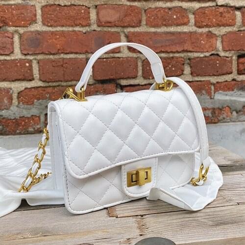 Diamond Check Bag Womens Summer Portable Small Square Bag Ins Niche Messenger Bag brand hand crossbody bags