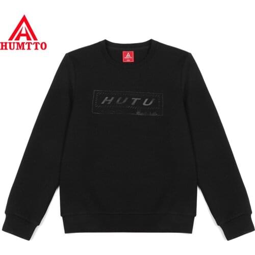 HUMTTO Brand Sweatshirts Cotton Men Women Autumn Winter Casual Warm Solid Color Top 2020 New Sweatshirt Long Sleeve Pullovers