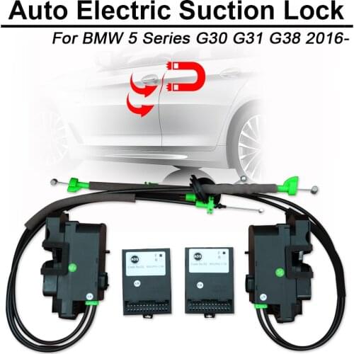 Smart Auto Electric Suction Door Lock for BMW 5 Series G30 G31 G38 Automatic Soft Close Door Super Silence Car Vehicle Door