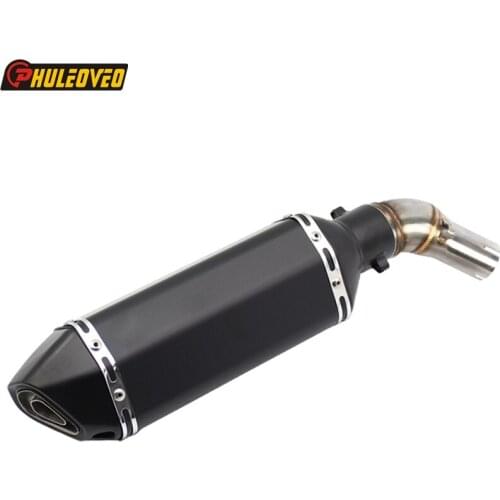Motorcycle for Z250SL NINJA 250SL Exhaust System Mid Link Pipe Exhaust Muffler Escape DB Killer Z250SL NINJA250SL Escape Moto
