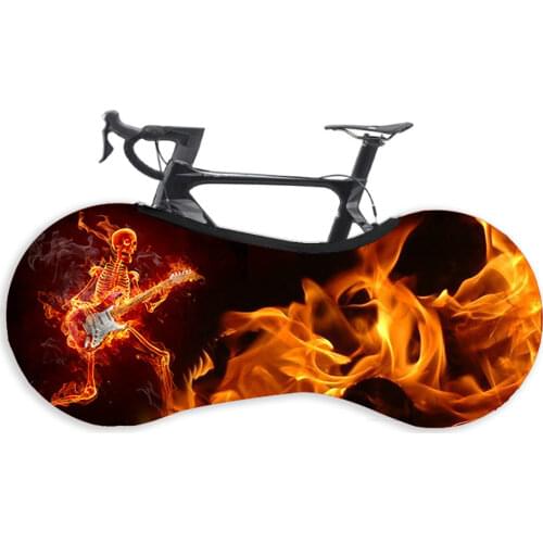 Bicycle Cover Protective Wheels Frame Cover Bike Half Covered Dustproof Cover Wheel Cover MTB Road Bicycle Accessories