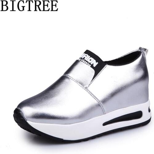 Women Casual Shoes Increase Within Elevator Shoes Woman Brand Luxury Slip On Wedges Shoes For Women Zapatos De Mujer Ayakkabi