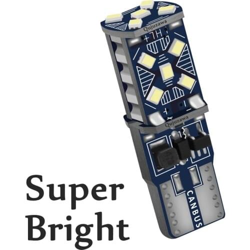 1PCS New T10 W5W WY5W 912 921 Super Bright LED Car Clearance Light Marker Bulb Canbus Error Free Auto Wedge Dome Reading Lamp