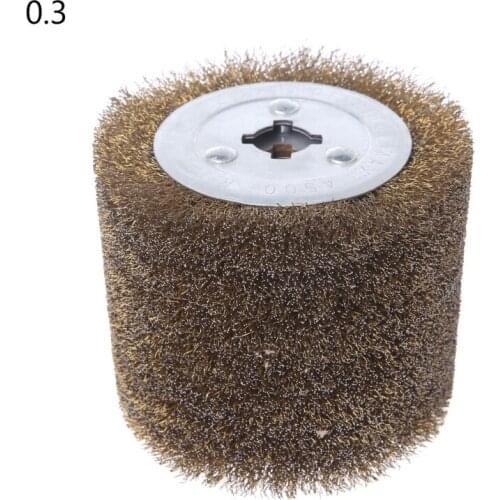 Deburring Abrasive Stainless Steel Wire Round Brush Polishing Grind Buffer Wheel