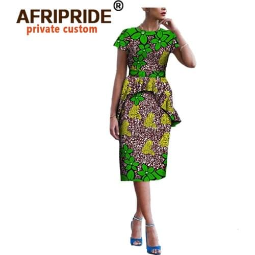 Цветочные летние платья AFRIPRIDE China At AliExpress