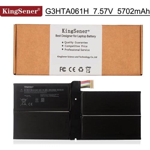 Kingsener G3HTA061H Tablet Battery For Microsoft Surface Pro 7 1866 Series 7.57V 43.2WH 5702mAh