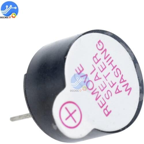 10Pcs Active Buzzer 12mm 3V Magnetic Long Continous Beep Tone Alarm Ringer